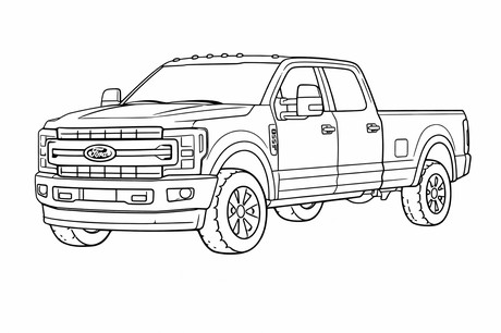 Ford F-350 truck